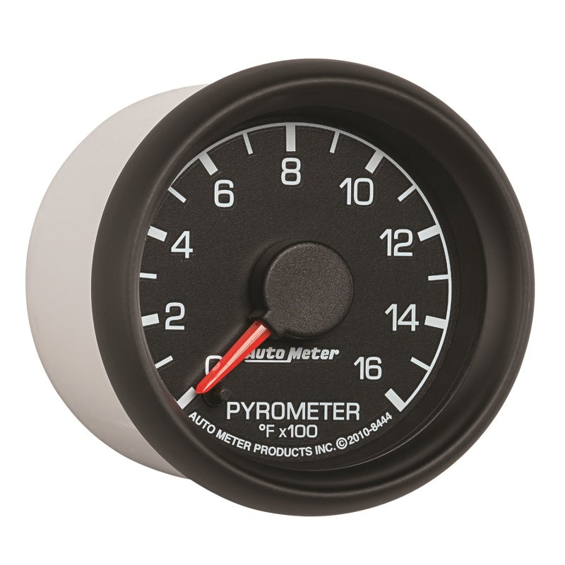 Autometer Factory Match Ford 52.4mm Full Sweep Electronic 0-1600 Deg F EGT/Pyrometer Gauge - Black Ops Auto Works