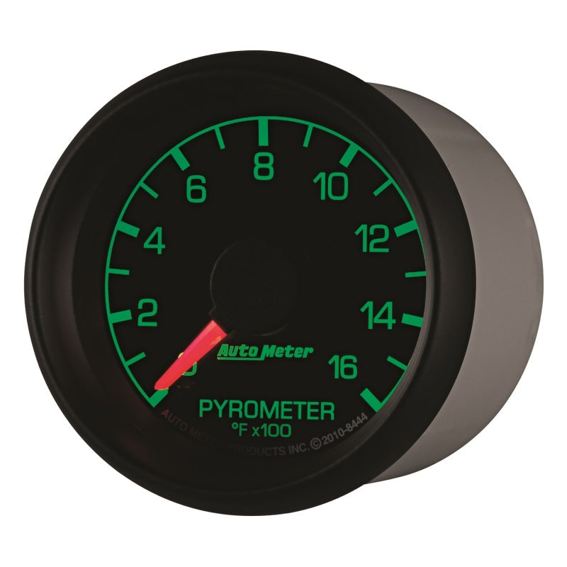 Autometer Factory Match Ford 52.4mm Full Sweep Electronic 0-1600 Deg F EGT/Pyrometer Gauge - Black Ops Auto Works