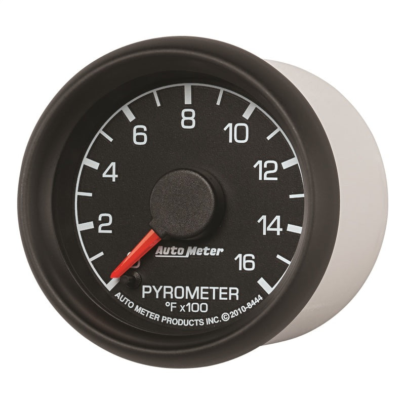 Autometer Factory Match Ford 52.4mm Full Sweep Electronic 0-1600 Deg F EGT/Pyrometer Gauge - Black Ops Auto Works
