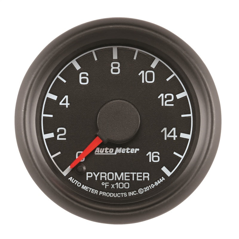 Autometer Factory Match Ford 52.4mm Full Sweep Electronic 0-1600 Deg F EGT/Pyrometer Gauge - Black Ops Auto Works