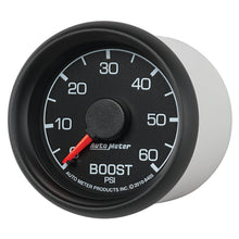 Load image into Gallery viewer, Autometer Factory Match Ford 52.4mm Mechanical 0-60 PSI Boost Gauge - Black Ops Auto Works