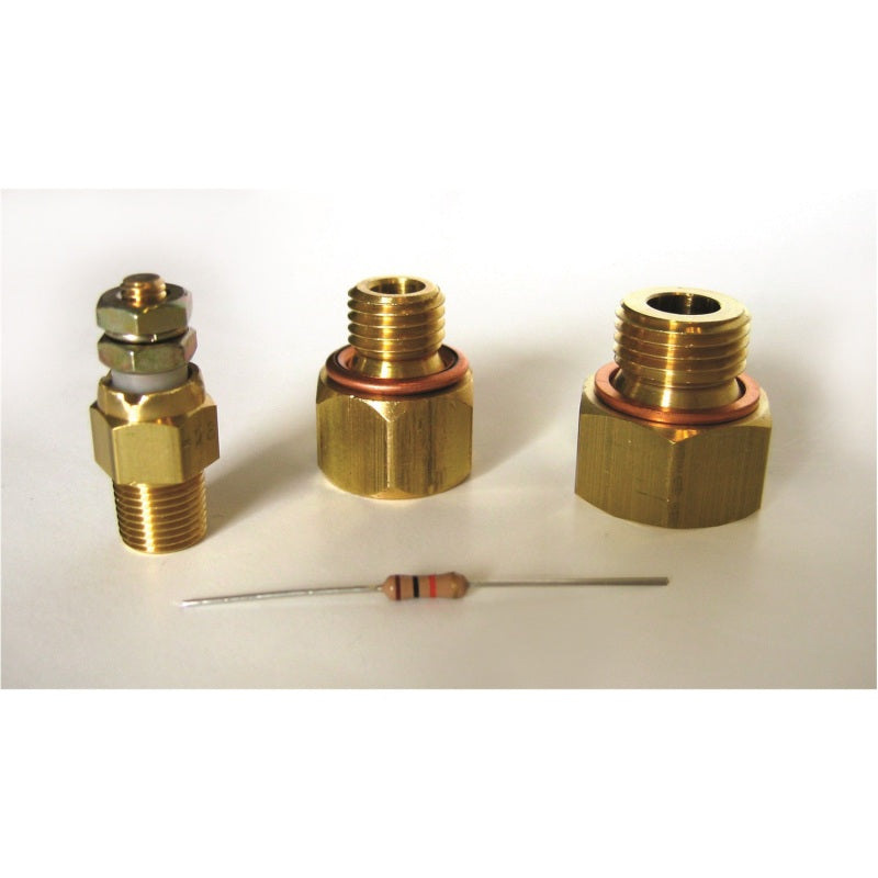 Autometer Gauge Install Kit for LS Engines (Includes Fittings/Short ...