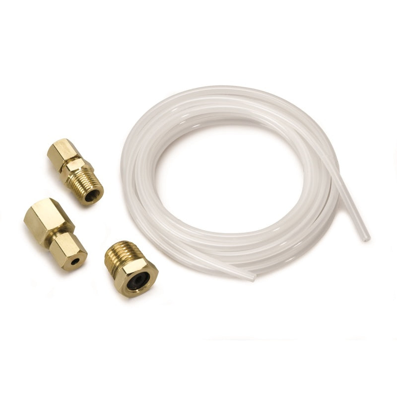 AutoMeter Gauge Kit 5 Pc. 3-1/8in. & 2-1/16in. Mech. Speedo. Wtmp & Oilp Arctic Wht AutoMeter ATM1311