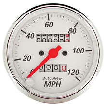 Load image into Gallery viewer, AutoMeter Gauge Kit 5 Pc. 3-1/8in. &amp; 2-1/16in. Mech. Speedo. Wtmp &amp; Oilp Arctic Wht AutoMeter ATM1311