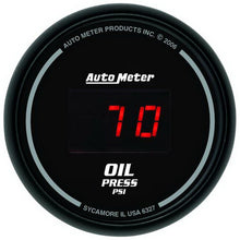 Load image into Gallery viewer, AutoMeter Gauge Kit 5 Pc. 3-3/8in. &amp; 2-1/16in. Elec Speedo Digital Black Dial W/ Red Led AutoMeter ATM6300