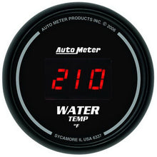 Load image into Gallery viewer, AutoMeter Gauge Kit 5 Pc. 3-3/8in. &amp; 2-1/16in. Elec Speedo Digital Black Dial W/ Red Led AutoMeter ATM6300