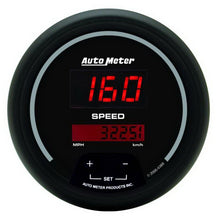 Load image into Gallery viewer, AutoMeter Gauge Kit 5 Pc. 3-3/8in. &amp; 2-1/16in. Elec Speedo Digital Black Dial W/ Red Led AutoMeter ATM6300