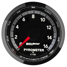 Load image into Gallery viewer, Autometer Gen4 Dodge Factory Match 52.4mm Full Sweep Electronic 0-1600 Deg F EGT/Pyrometer Gauge - Black Ops Auto Works