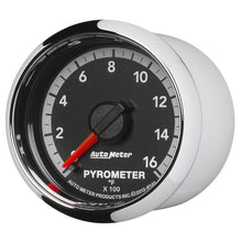 Load image into Gallery viewer, Autometer Gen4 Dodge Factory Match 52.4mm Full Sweep Electronic 0-1600 Deg F EGT/Pyrometer Gauge - Black Ops Auto Works