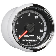 Load image into Gallery viewer, Autometer Gen4 Dodge Factory Match 52.4mm Full Sweep Electronic 0-1600 Deg F EGT/Pyrometer Gauge - Black Ops Auto Works