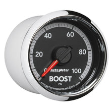 Load image into Gallery viewer, Autometer Gen4 Dodge Factory Match 52.4mm Mechanical 0-100 PSI Boost Gauge AutoMeter ATM8509