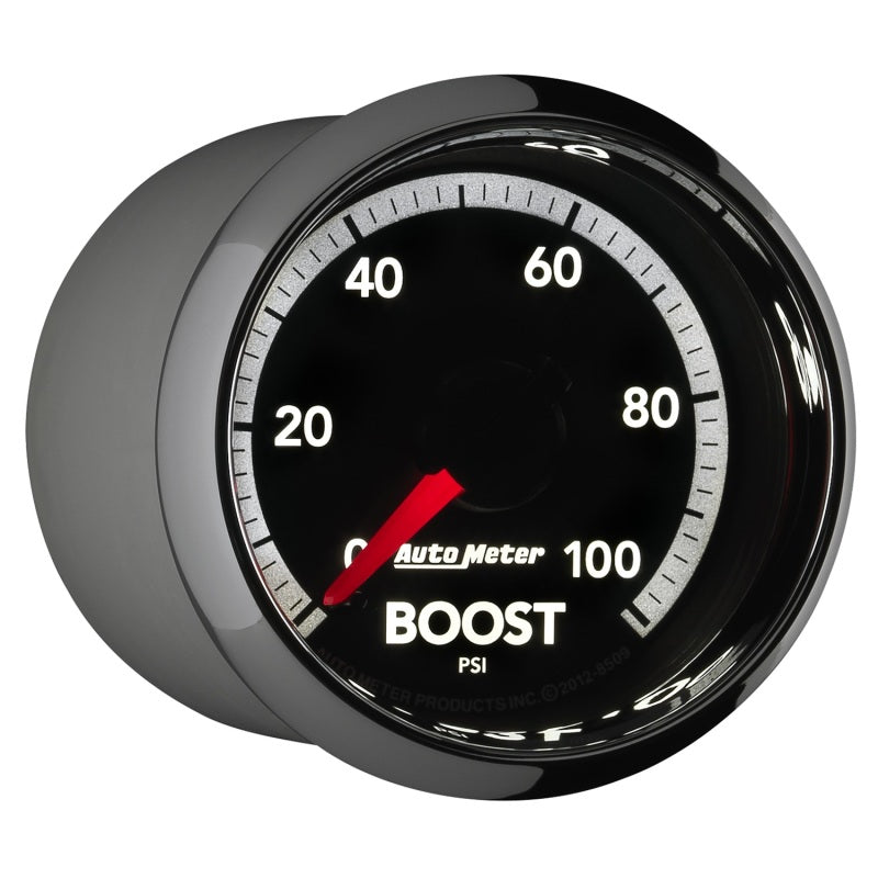 Autometer Gen4 Dodge Factory Match 52.4mm Mechanical 0-100 PSI Boost Gauge AutoMeter ATM8509