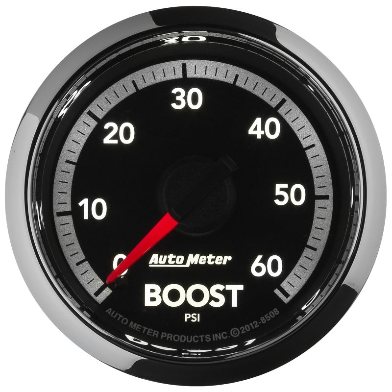 Autometer Gen4 Dodge Factory Match 52.4mm Mechanical 0-60 PSI Boost Gauge-Gauges-AutoMeter-46074085086-