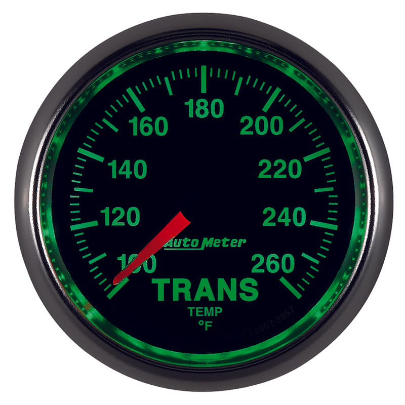 Autometer GS 100-260 degree Electronic Trans Temperature Gauge - Black Ops Auto Works