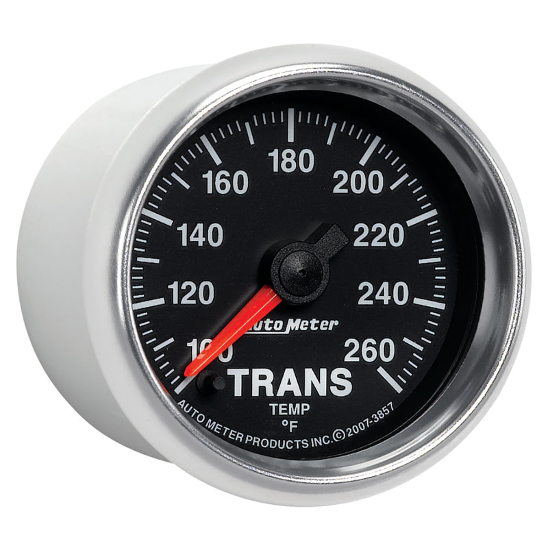 Autometer GS 100-260 degree Electronic Trans Temperature Gauge - Black Ops Auto Works