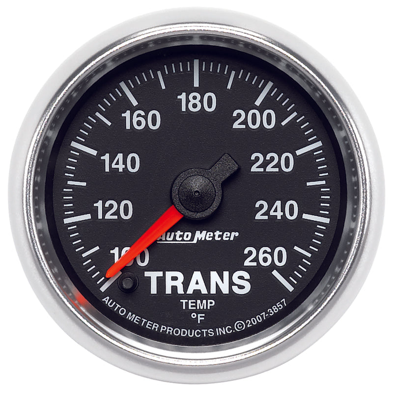 Autometer GS 100-260 degree Electronic Trans Temperature Gauge - Black Ops Auto Works