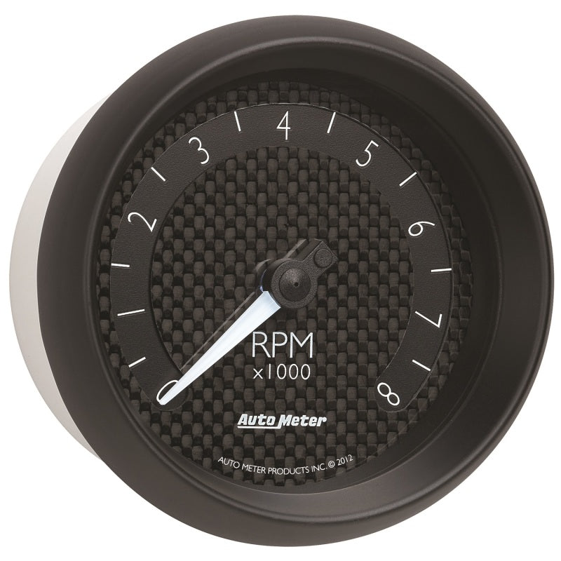 Autometer GT Series 3-3/8in In Dash 8K RPM Tachometer AutoMeter ATM8097