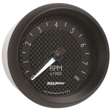 Load image into Gallery viewer, Autometer GT Series 3-3/8in In Dash 8K RPM Tachometer AutoMeter ATM8097