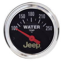 Load image into Gallery viewer, Autometer Jeep 52mm 100-250 Deg F Short Sweep Electronic Water Temperature Gauge - Black Ops Auto Works