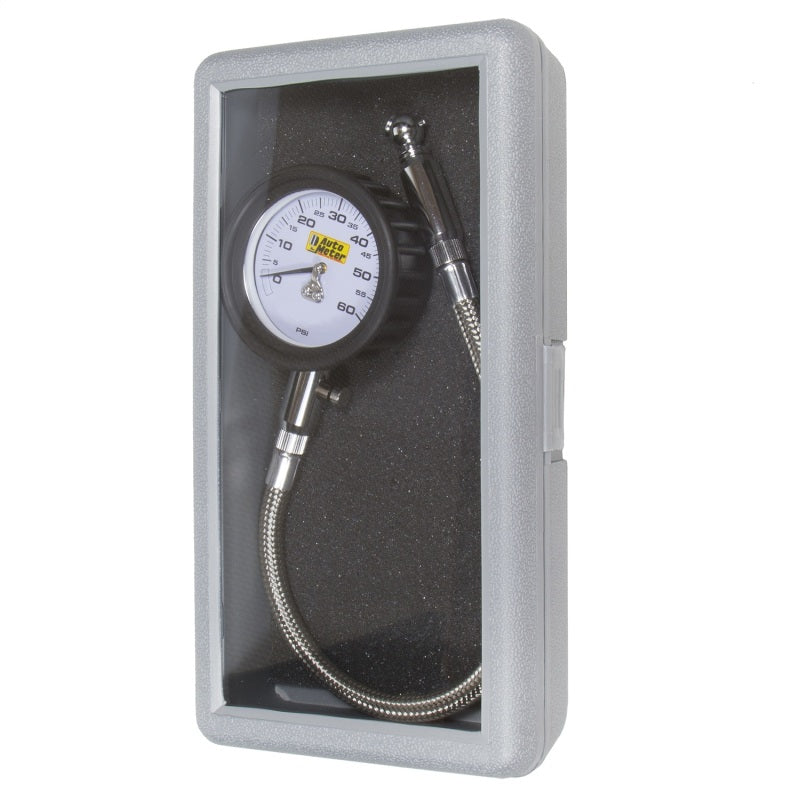 Autometer NASCAR Performance 60PSI Lo-Pressure Tire Pressure Gauge - Black Ops Auto Works