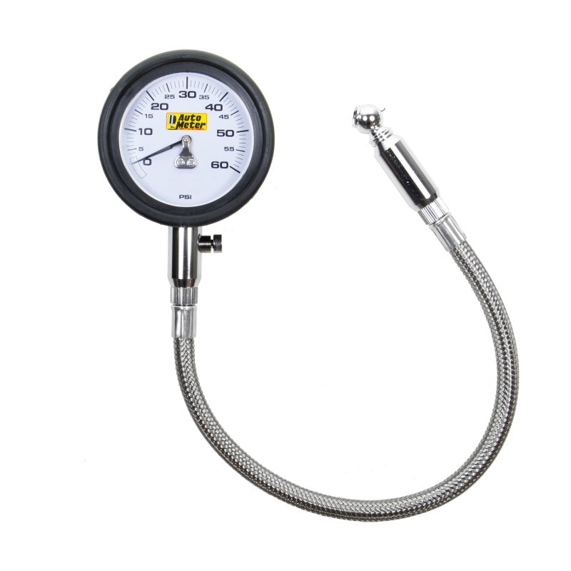 Autometer NASCAR Performance 60PSI Lo-Pressure Tire Pressure Gauge - Black Ops Auto Works