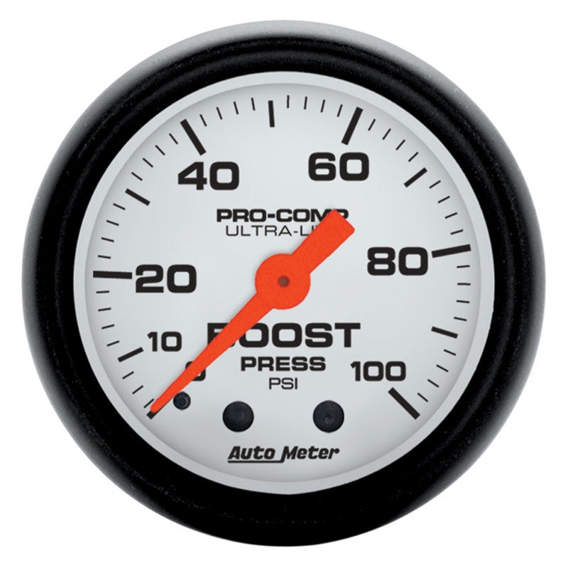 Autometer Phantom 2 1/16in 100psi Mechanical Boost Gauge - Black Ops Auto Works