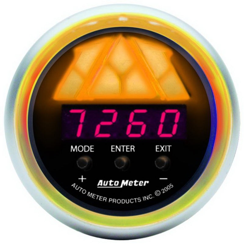 Autometer Sport-Comp 52mm 0-15k RPM Digital Pro Shift System Shift Light Level 1 - Black Ops Auto Works