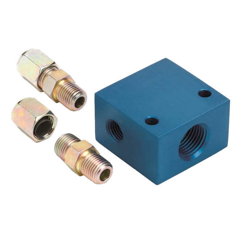 Autometer Temperature Manifofld Adaptor for 3/8 O.D. Tubing AutoMeter ATM2286