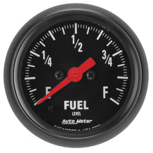Load image into Gallery viewer, Autometer Z Series 0-280Ohm 2-1/16in. Programmable Fuel Level Gauge - Black Ops Auto Works