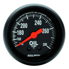 Load image into Gallery viewer, Autometer Z Series 2-1/16in 140-280 Degrees F Mechanical Oil Temperature Gauge AutoMeter ATM2609