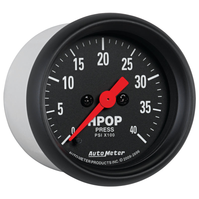 Autometer Z Series 2-1/16in 4K PSI High Pressure Oil Pump Gauge w/ Digital Stepper Motor - Black Ops Auto Works