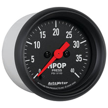 Load image into Gallery viewer, Autometer Z Series 2-1/16in 4K PSI High Pressure Oil Pump Gauge w/ Digital Stepper Motor - Black Ops Auto Works