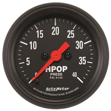 Load image into Gallery viewer, Autometer Z Series 2-1/16in 4K PSI High Pressure Oil Pump Gauge w/ Digital Stepper Motor - Black Ops Auto Works