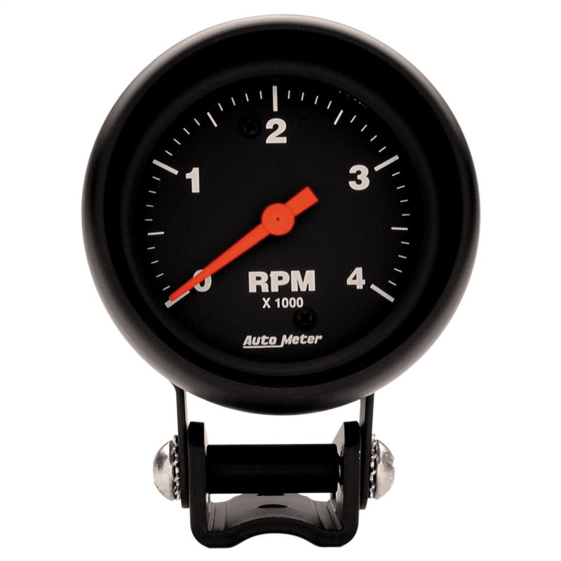 Autometer Z-Series 2-5/8in 4K RPM Pedestal Tachometer Gauge AutoMeter ATM2890