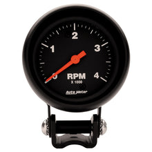 Load image into Gallery viewer, Autometer Z-Series 2-5/8in 4K RPM Pedestal Tachometer Gauge AutoMeter ATM2890