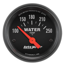 Load image into Gallery viewer, Autometer Z-Series 52mm 100-250 Degrees F. SSE Water Temp Gauge - Black Ops Auto Works