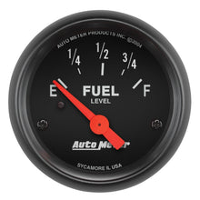 Load image into Gallery viewer, Autometer Z Series 52mm 240 Empty / 33 Full Fuel Level Gauge AutoMeter ATM2643