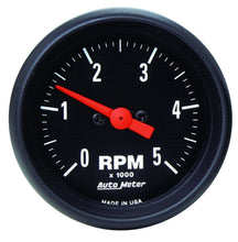Load image into Gallery viewer, Autometer Z-Series 52mm 5000RPM In-Dash Tachometer - Black Ops Auto Works