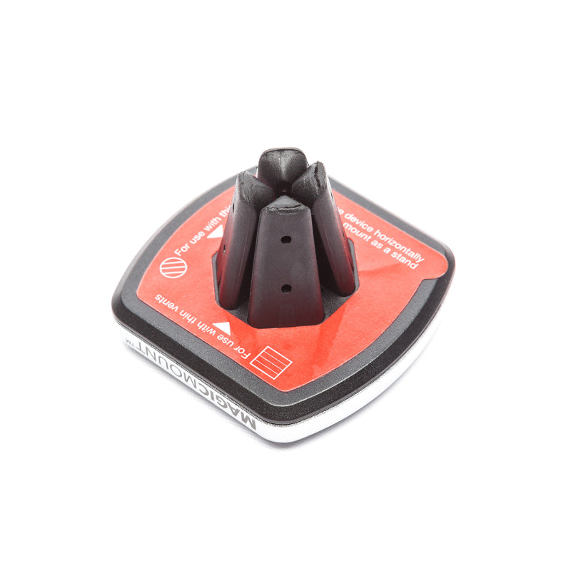 Close-up of Neodymium magnetic head and interchangeable trim options