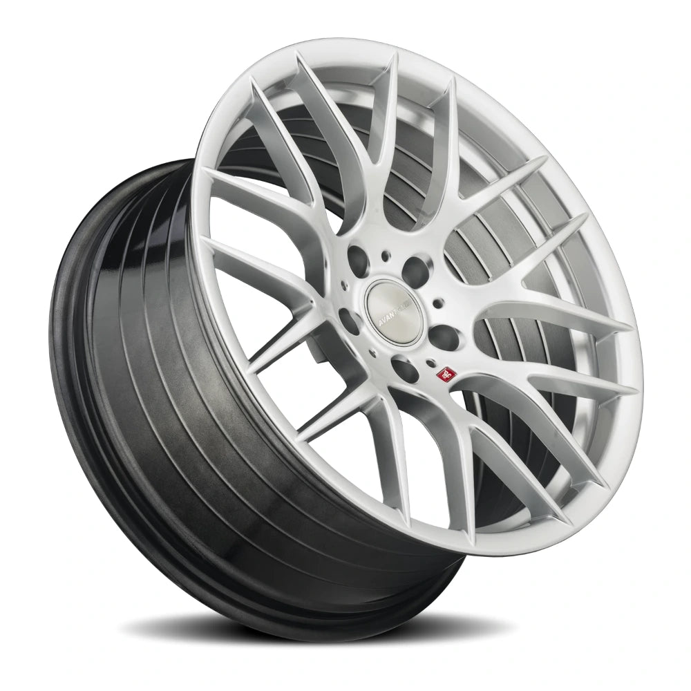 Avant Garde M359 18x8.5 +15 5x120mm 72.6mm Hyper Silver - Avant Garde M359-HS520188515