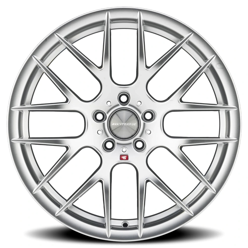 Avant Garde M359 18x9.5 +45 5x120mm 72.6mm Hyper Silver - Avant Garde M359-HS520189545