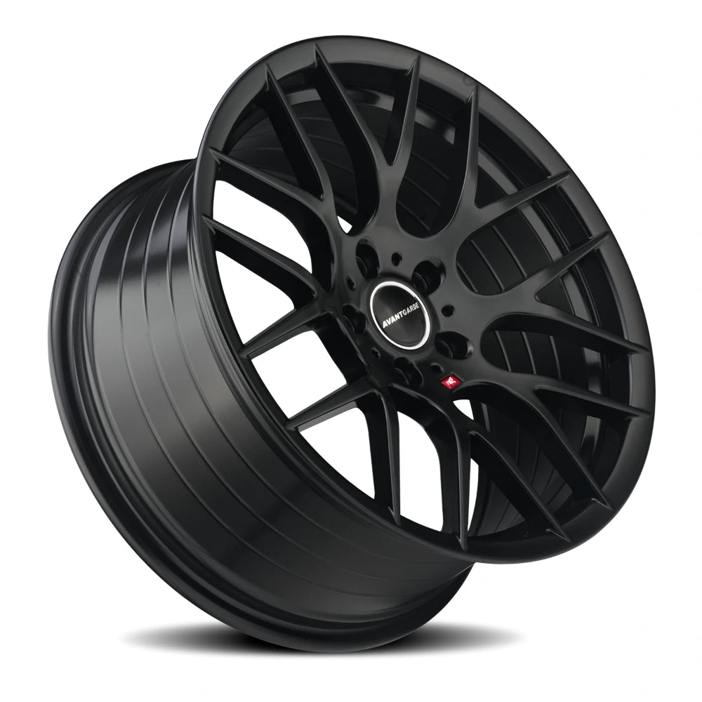 Avant Garde M359 19x9 +35 5x120mm 72.6mm Matte Black - Avant Garde M359-FB520199035