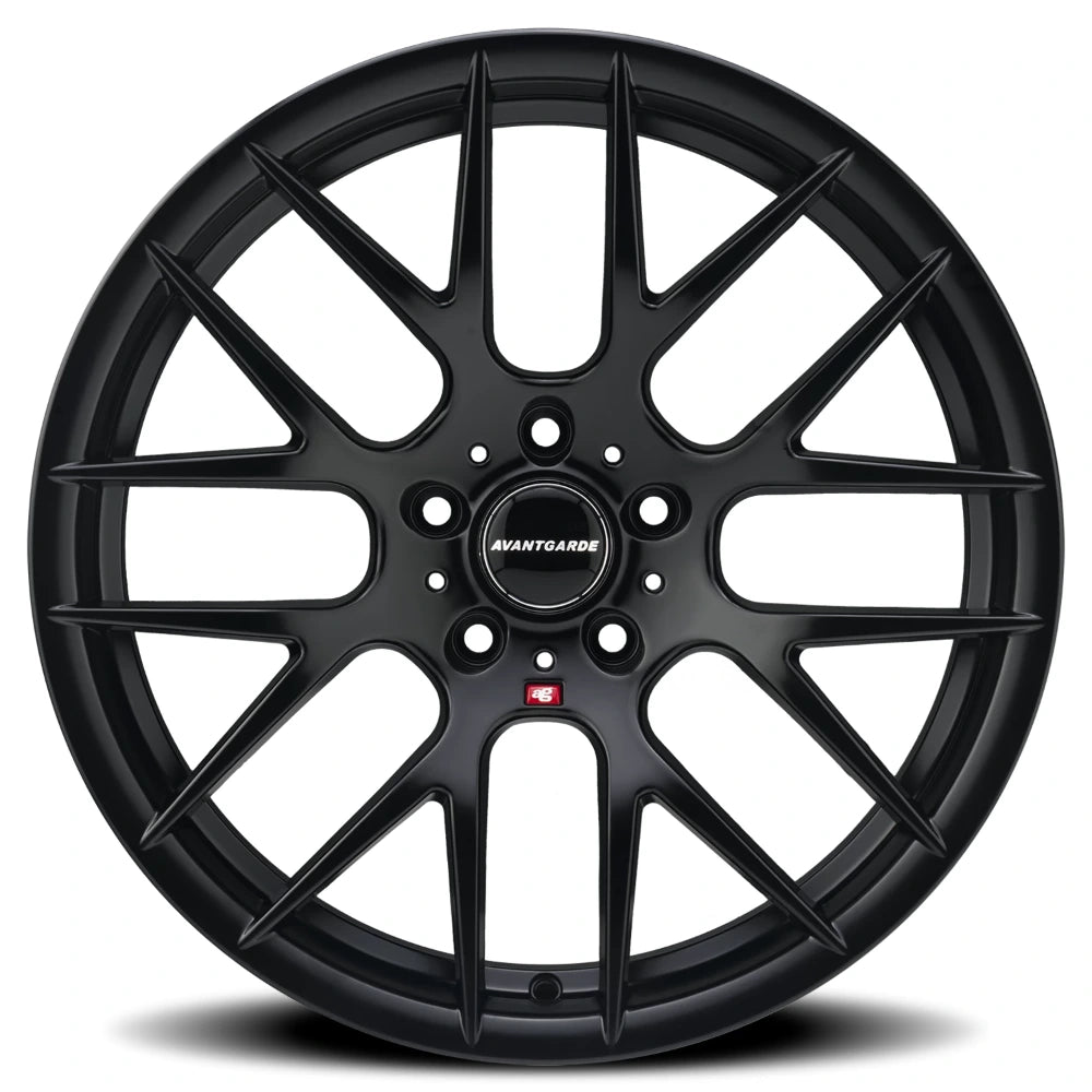 Avant Garde M359 19x9 +35 5x120mm 72.6mm Matte Black - Avant Garde M359-FB520199035