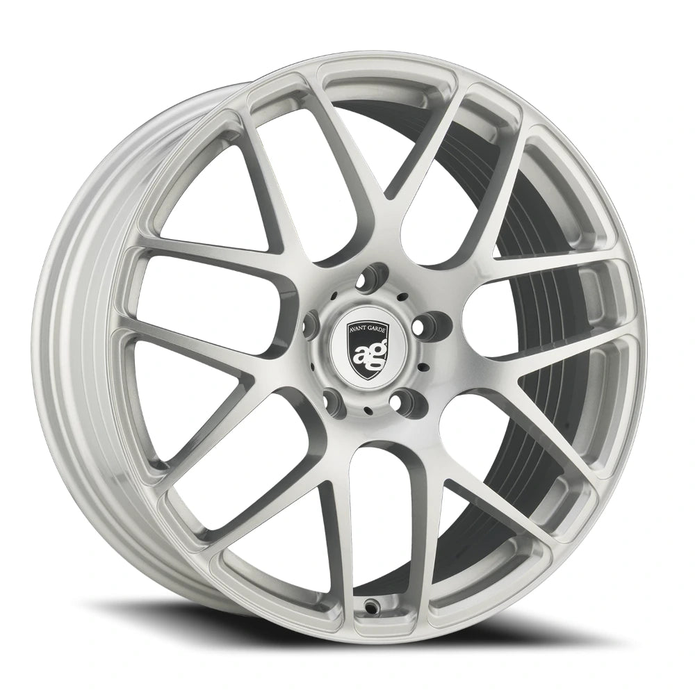 Avant Garde Ruger Mesh 19x10 +40 5x130mm 71.67mm Liquid Silver - Avant Garde RMSHF-LS530191040
