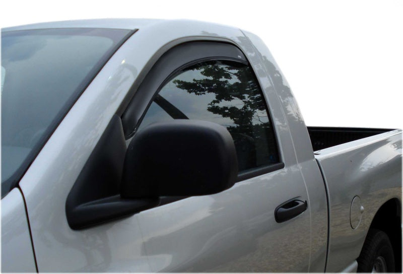 AVS 02-08 Dodge RAM 1500 Standard Cab Ventvisor In-Channel Window Deflectors 2pc - Smoke-AVS-AVS192607