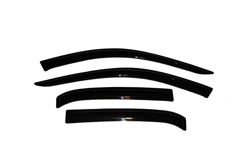 AVS 03-07 Honda Accord Ventvisor Outside Mount Window Deflectors 4pc - Smoke-AVS-AVS94943
