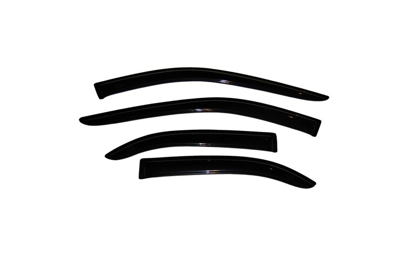 AVS 03-07 Kia Sorento Ventvisor Outside Mount Window Deflectors 4pc - Smoke-AVS-AVS94910