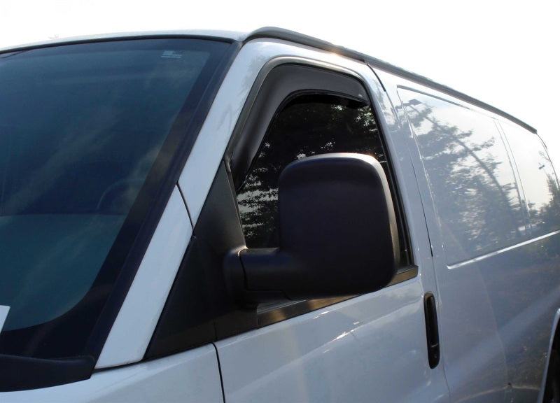 AVS 03-10 Chevy Kodiak Ventvisor In-Channel Window Deflectors 2pc - Smoke - Black Ops Auto Works