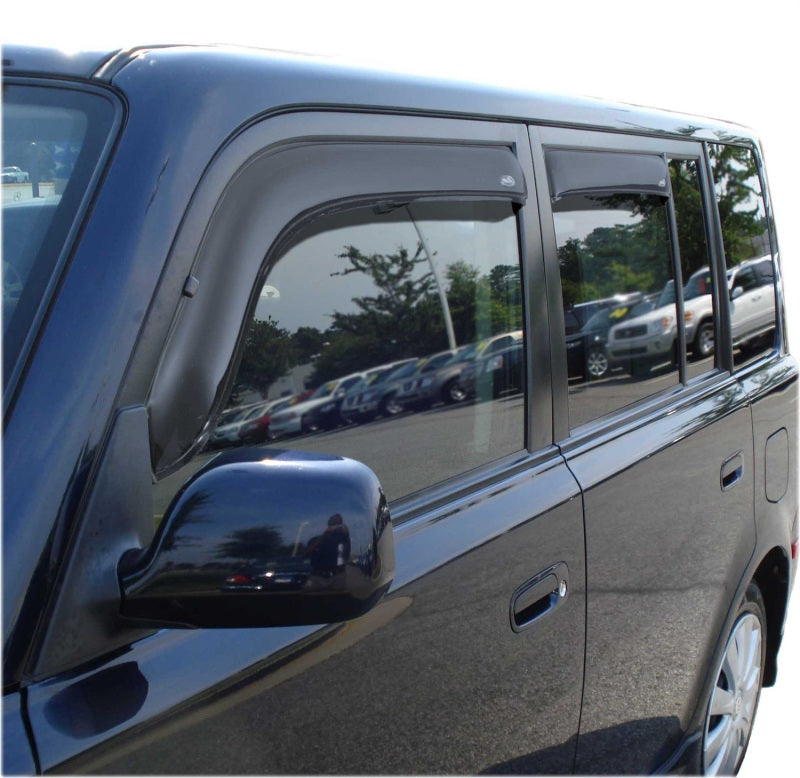 AVS 04-06 Scion XB Ventvisor In-Channel Front & Rear Window Deflectors 4pc - Smoke-AVS-AVS194527