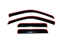 Load image into Gallery viewer, AVS 04-12 Chevy Colorado Crew Cab Ventvisor In-Channel Front &amp; Rear Window Deflectors 4pc - Smoke-AVS-AVS194133